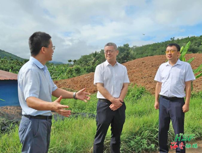 艾轶伦在立才农场公司垦区耕地“非粮化”“非农化”专项整改复耕地块调研。。。。